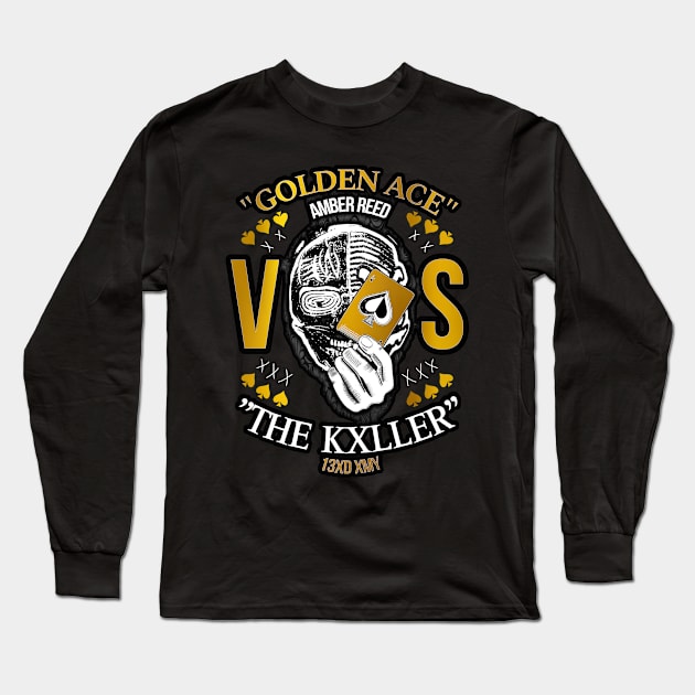 W3IRD GVNG x XZIBIT ''13XD XMY VS AMBER REED'' Long Sleeve T-Shirt by KVLI3N